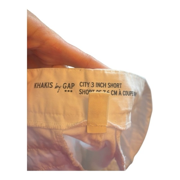 GAP Classic White Shorts Size 8 - Picture 6 of 7